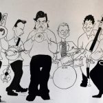 The Syncopators Melbourne Jazz Band Cartoon